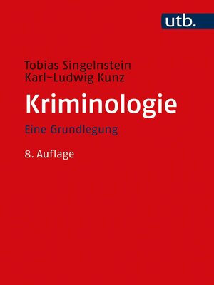 cover image of Kriminologie